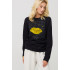 Свитшот женский oversize /no flis/
