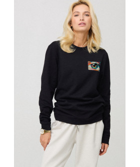 Свитшот женский oversize /no flis/ 