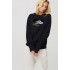 Свитшот женский oversize /no flis/
