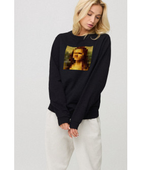 Свитшот женский oversize /no flis/ 