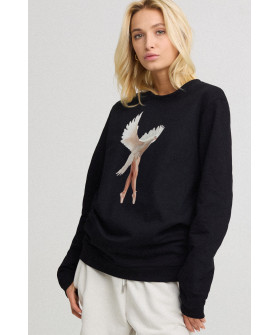 Свитшот женский oversize /no flis/ 