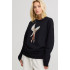 Свитшот женский oversize /no flis/ 