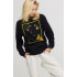 Свитшот женский oversize /no flis/
