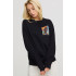 Свитшот женский oversize /no flis/