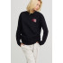 Sweatshirt for women oversize /no flis/