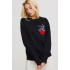 Світшот жіночий oversize  /no flis/ 