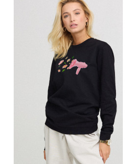 Світшот жіночий oversize  /no flis/ 