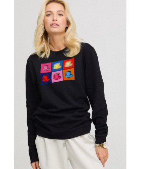 Світшот жіночий oversize  /no flis/ 