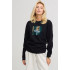 Свитшот женский oversize /no flis/