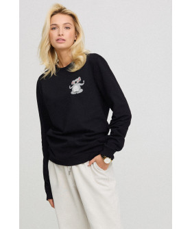 Світшот жіночий oversize  /no flis/ 
