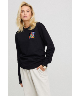 Світшот жіночий oversize  /no flis/ 