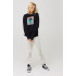 Свитшот женский oversize /no flis/ 