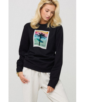 Свитшот женский oversize /no flis/ 