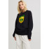 Sweatshirt for women oversize /no flis/