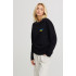 Свитшот женский oversize /no flis/ 