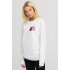 Свитшот женский oversize /no flis/