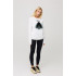 Свитшот женский oversize /no flis/ 