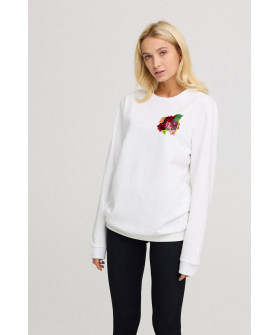 Свитшот женский oversize /no flis/ 