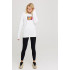 Свитшот женский oversize /no flis/ 