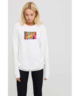 Свитшот женский oversize /no flis/ 