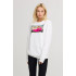 Свитшот женский oversize /no flis/