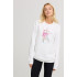 Свитшот женский oversize /no flis/