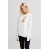 Свитшот женский oversize /no flis/ 