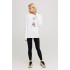 Свитшот женский oversize /no flis/ 