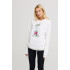 Свитшот женский oversize /no flis/
