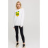 Свитшот женский oversize /no flis/ 