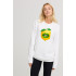 Свитшот женский oversize /no flis/ 