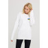 Свитшот женский oversize /no flis/