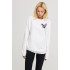 Свитшот женский oversize /no flis/ 