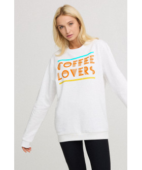 Свитшот женский oversize /no flis/ 