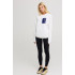 Свитшот женский oversize /no flis/ 