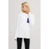 Свитшот женский oversize /no flis/