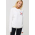 Свитшот женский oversize /no flis/