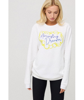 Свитшот женский oversize /no flis/ 