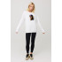 Свитшот женский oversize /no flis/ 
