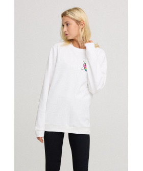 Свитшот женский oversize /no flis/ 