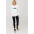 Свитшот женский oversize /no flis/ 