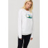 Свитшот женский oversize /no flis/