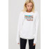 Свитшот женский oversize /no flis/