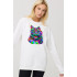 Світшот жіночий oversize /no flis/