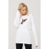 Свитшот женский oversize /no flis/ 
