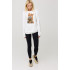 Свитшот женский oversize /no flis/ 
