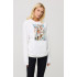 Свитшот женский oversize /no flis/