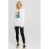 Свитшот женский oversize /no flis/ 
