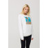 Свитшот женский oversize /no flis/