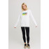 Свитшот женский oversize /no flis/ 